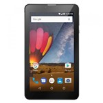 Tablet Multilaser M7 3G Plus Preto Quad Core 1GB RAM Android 7 Dual Câm 1.3/2MP Tela 7 8Gb NB269