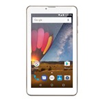 Ficha técnica e caractérísticas do produto Tablet Multilaser M7 3G Plus Quad Core 7 Wi-Fi Bluetooth GPS Android 7.0 Dourado NB272