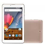 Ficha técnica e caractérísticas do produto Tablet Multilaser M7 Plus NB272, 3G, 7", Quad Core, 1GB - Dourado