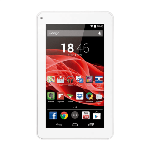 Ficha técnica e caractérísticas do produto Tablet Multilaser M7S 8GB Wi-Fi Tela 7" Android 4.4 Quad Core NB185 Branco - Multilaser