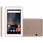 Ficha técnica e caractérísticas do produto Tablet Multilaser M7S Plus, 7, 8GB, Wi-Fi, Bluetooth, Dourado - NB276
