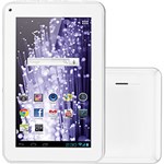 Tablet Multilaser M7s NB084 com Tela de 7", 4GB, Wi-Fi, Câmera, Suporte à Modem 3G e Android 4.1 - Branco