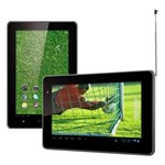 Ficha técnica e caractérísticas do produto Tablet Multilaser TAB NB046 com Tela 7”, TV Digital, 4GB, Câmera Frontal, Wi-Fi, Microfone Integrado, Android 4.0 - Preto