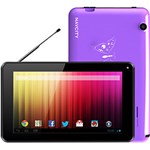 Ficha técnica e caractérísticas do produto Tablet Navcity NT2740R com Android 4.0 Wi-Fi Tela 7" Touchscreen Roxo e Memória Interna