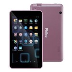 Ficha técnica e caractérísticas do produto Tablet PH70 8GB Wi-fi Tela 7? Android Rosa Philco Bivolt