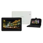 Ficha técnica e caractérísticas do produto Tablet Phaser Kinno Plus S Tela 7" com Capa e Teclado, 4GB, Câmera, Wi-Fi, Suporte à Modem 3G e Android 4.0 - Branco