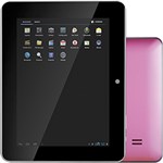 Ficha técnica e caractérísticas do produto Tablet Philco 8A-R111A com Android 4.0 Wi-Fi Tela 8" Touchscreen Rosa e Memória Interna 8GB