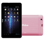 Ficha técnica e caractérísticas do produto Tablet Philco ETV com Tela 7”, 8GB, Android 4.2, TV Analógica e Digital, Câmera 2MP e Processador Dual-Core de 1.2 GHz - Rosa