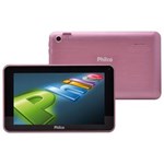 Ficha técnica e caractérísticas do produto Tablet Philco R711A4.2 Rosa com Tela 7", 8GB, 2 Câmeras, Entrada Micro USB, Slot para Cartão, Android 4.2 e Processador Dual-Core de 1.2Ghz