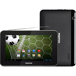 Ficha técnica e caractérísticas do produto Tablet Positivo T701 com TV Digital 8GB Wi-Fi Tela 7" Android 4.2 Processador Cortex A9 Dual-core 1.0 GHz