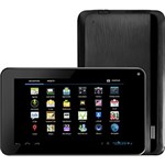 Ficha técnica e caractérísticas do produto Tablet Qbex Zupin TX120 4GB Wi-fi Tela 7" Android 4.0 Processador A13 Cortex 1.2MHz - Preto
