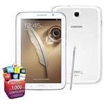 Ficha técnica e caractérísticas do produto Tablet Samsung Galaxy Note 8.0 com Tela 8", 16GB, Processador Quad Core de 1.6 GHz , Câmera 5MP, Wi-Fi, GPS, S-Pen e Android 4.1 - Branco
