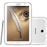 Ficha técnica e caractérísticas do produto Tablet Samsung Galaxy Note com Android 4.1 Wi-Fi e 3G Tela 8" Touchscreen Branco e Memória Interna 16GB