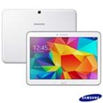 Ficha técnica e caractérísticas do produto Tablet Samsung Galaxy Tab 4 10.1 Branco, Tela de 10.1", Android 4.4, Quad Core 1.2 GHz, 3MP, 16GB, Wi-Fi - SM-T530N