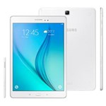 Ficha técnica e caractérísticas do produto Tablet Samsung Galaxy Tab a 4G SM-P555M com S Pen, Tela 9.7”, 16GB, Câmera 5MP, GPS, Android 5.0, Processador Quad Core 1.2 Ghz – Branco