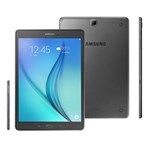 Ficha técnica e caractérísticas do produto Tablet Samsung Galaxy Tab a Wi-Fi SM-P550 com S Pen, Tela 9.7”, 16GB, Câmera 5MP, GPS, Android 5.0, Processador Quad Core 1.2 Ghz – Cinza