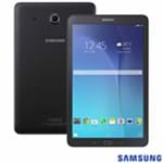 Ficha técnica e caractérísticas do produto Tablet Samsung Galaxy Tab e Preto com 9,6", 3G, Wi-Fi, Android 4.4, Processador Quad-Core 1.3 GHz e 08 GB