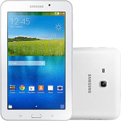 Tablet Samsung Galaxy Tab e T113 8GB Wi-Fi Tela 7" Android 4.4 Processador Quad Core 1.3GHz - Branco