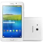 Ficha técnica e caractérísticas do produto Tablet Samsung Galaxy Tab e T116 8GB Wi-Fi 3G Tela 7" Android 4.4 Processador Quad Core 1.3Ghz - Branco