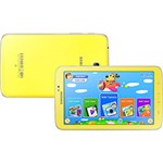Ficha técnica e caractérísticas do produto Tablet Samsung Galaxy Tab 3 Kids T2105 8GB Wi-fi Tela 7" Antichoque Android 4.1 Processador Cortex-A9 Dual-core 1.2 GHz - Amarelo