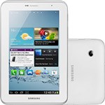 Tablet Samsung Galaxy Tab 2 P3100 com Android 4.0 Wi-Fi e 3G Tela 7'' Touchscreen Branco e Memória Interna 16GB