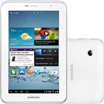 Tablet Samsung Galaxy Tab 2 P3110 com Android 4.0 Wi-Fi Tela 7.0" Touchscreen Branco e Memória Interna 8GB