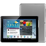 Tablet Samsung Galaxy Tab 2 P5100 com Android 4.0 Wi-Fi e 3G Tela 10.1'' Touchscreen Prata e Memória Interna 16GB