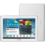 Ficha técnica e caractérísticas do produto Tablet Samsung Galaxy Tab 2 P5110 com Android 4.0 Wi-Fi Tela 10'' Touchscreen Branco e Memória Interna 16GB