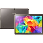 Ficha técnica e caractérísticas do produto Tablet Samsung Galaxy Tab S T800N 16GB Wi-fi Tela Super AMOLED+ 10.5" Android 4.4 Processador Octa-Core com Quad 1.9 GHz + Quad 1.3 Ghz - Bronze