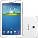 Tablet Samsung Galaxy Tab 3 T2110 8GB Wi-fi + 3G Tela 7" Android 4.1 Processador Cortex-A9 Dual-core 1.2 GHz - Branco