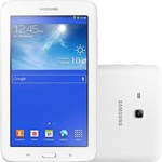 Ficha técnica e caractérísticas do produto Tablet Samsung Galaxy Tab 3 T111 Lite com Android 4.2 Wi-Fi e 3G Branco Tela 7" Touchscreen 8GB