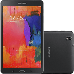 Ficha técnica e caractérísticas do produto Tablet Samsung Galaxy TabPro T320N 16GB Wi-fi Tela TFT WQXGA 8.4" Android 4.4 Processador Qualcomm Quad-core 2.3 GHz - Preto