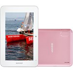 Ficha técnica e caractérísticas do produto Tablet Semp Toshiba TA 0704W 8GB Wi-fi 7" Android 4.2.2 Jelly Bean Rockchip RK2928 ARM Cortex-A9 1 GHz - Rosa