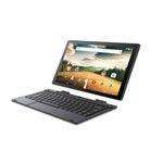 Ficha técnica e caractérísticas do produto Tablet SmarTab 2-IN-1 Tablet+Keyboard Quad Core INTEL Wi-Fi 32GB Tela 10.1 HD Android 6.0 - Preto
