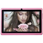 Ficha técnica e caractérísticas do produto Tablet Space BR com Tela 7", 4GB, Câmera, Wi-Fi, Entrada para Cartão de Memória e Android 4.0 - Rosa