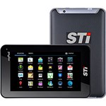 Ficha técnica e caractérísticas do produto Tablet STI TA 0703G 16GB Wi-fi + 3G Tela 7" Android 4.1 Processador Rockchip Dual Core - Preto