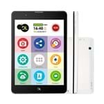 Ficha técnica e caractérísticas do produto Tablet Tabfácil Dl Tela 7.85 Polegadas 3G Wi-Fi 8Gb Quad Core Tx385bra Branco
