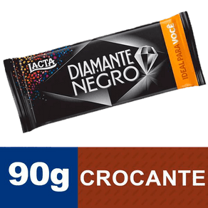 Ficha técnica e caractérísticas do produto Tablete de Chocolate Lacta Diamante Negro 90g