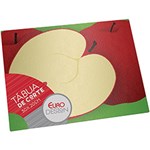 Ficha técnica e caractérísticas do produto Tábua de Vidro Estampa de Maçã 30cm - Euro Home