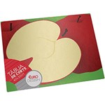 Ficha técnica e caractérísticas do produto Tábua de Vidro Estampa de Maçã 40cm - Euro Home