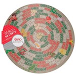 Ficha técnica e caractérísticas do produto Tábua De Vidro Para Pizza 35cm Sabores Fh13014 Euro Home