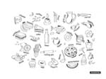 Ficha técnica e caractérísticas do produto Tábua de Vidro Retangular Kitchen