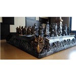 Ficha técnica e caractérísticas do produto Tabuleiro de Xadrez Luxo a Grande Batalha 32 Peças Euqueroum