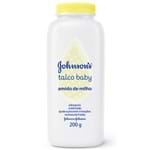 Ficha técnica e caractérísticas do produto Talco Infantil Johnson's Baby Amido de Milho 200g