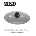 Ficha técnica e caractérísticas do produto Tampa Vidro - Pegador Preto - 20cm Preta Shizu