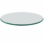 Ficha técnica e caractérísticas do produto Tampo mesa redondo vidro incolor temperado 1,10m 8mm