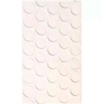 Ficha técnica e caractérísticas do produto Tapa Furo PVC Adesivo Branco Texturizado 13mm Cartela com 50 Unidades