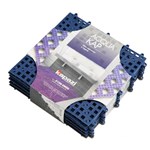 Ficha técnica e caractérísticas do produto Tapete Acqua Kap 30x30cm com 06 Peças Azul Royal