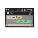 Ficha técnica e caractérísticas do produto Tapete Aroeira Whats Toc Toc 40X60Cm