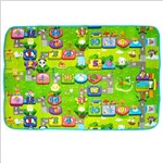 Tapete Atividades Infantil Bolsa 1,80x1,20 Dupla Face Isolante Térmico Toys-0516